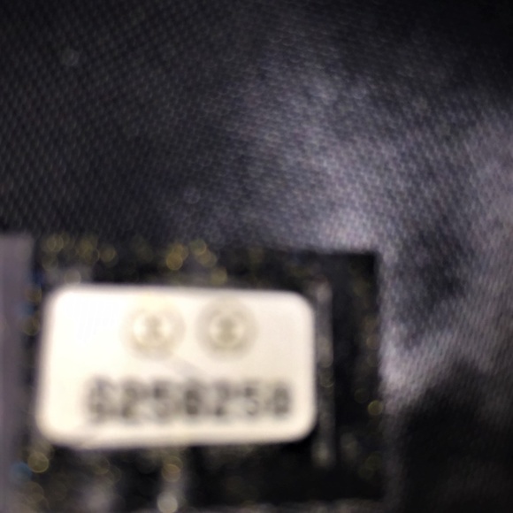 CHANEL Black Lambskin Evening Handbag, Authentic - Picture 8 of 8